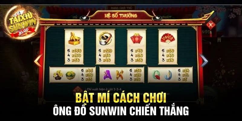Ông đồ Sunwin - Mẹo chơi game nổ hũ dân gian cho người mới 3 Bật mí cách chơi Ông đồ Sunwin chiến thắng